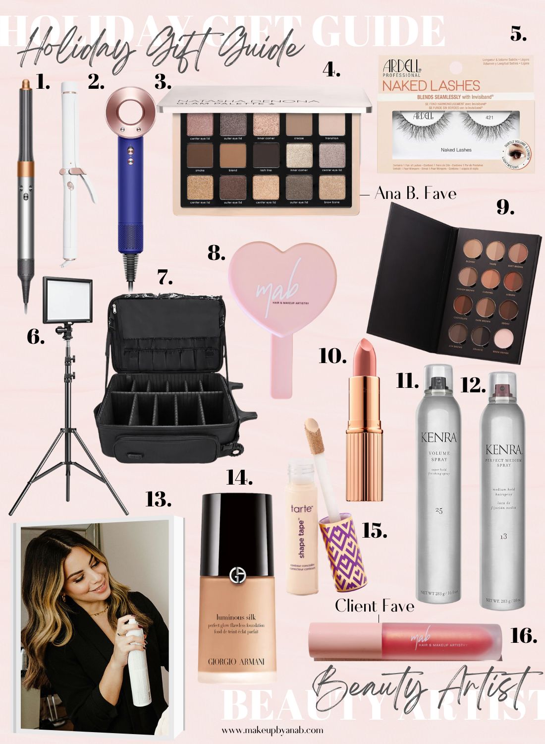 2023 Holiday Gift Guides: Beauty Artist - Makeup By Ana B